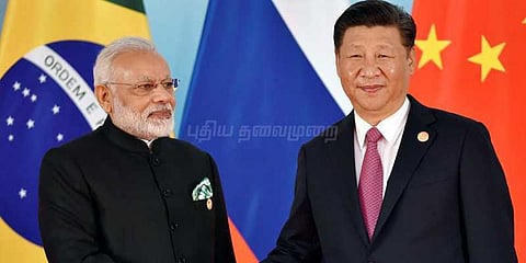 சீன அதிபரை இன்று சந்திக்கிறார் பிரதமர் மோடி