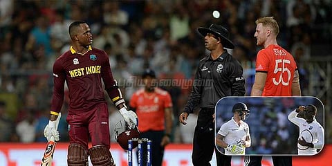 வாயை மூடிட்டு இருக்கணும்: ஸ்டோக்சை எச்சரித்த சாமுவேல்ஸ்