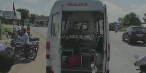 சொந்த தேவைக்கு ஆம்புலன்ஸை பயன்படுத்திய டாக்டர்