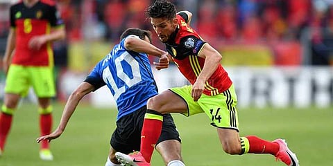 உலகக்கோப்பை கால்பந்து போட்டிக்கு பெல்ஜியம் தகுதி