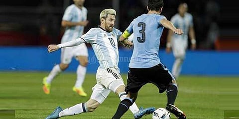 உலகக்கோப்பை கால்பந்து: அர்ஜென்டினா - வெனிசுலா போட்டி டிரா