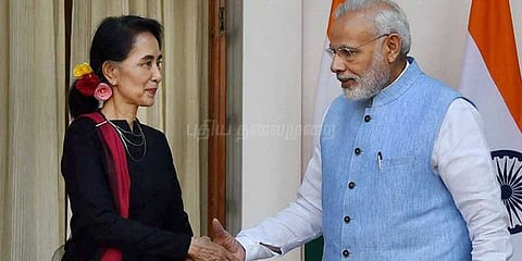 கரடுமுரடான உறவுகளுடன் பயணிக்கும் இந்தியாவும், மியான்மரும்