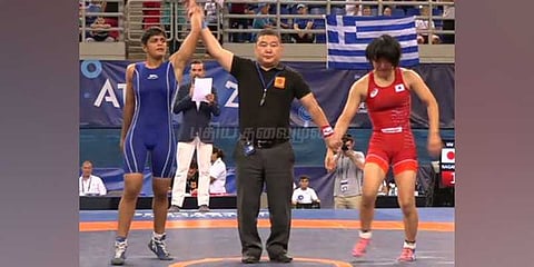 உலக சாம்பியன் மல்யுத்தப்போட்டி: தங்கம் வென்றார் இந்திய விராங்கனை சோனம்