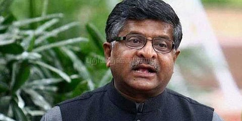 கவுரி லங்கேஷ் விவகாரம் : ராகுலுக்கு ரவிசங்கர் பிரசாத் கண்டனம்