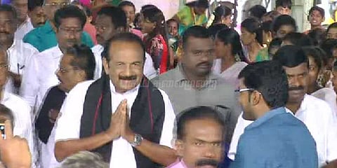 குற்றங்கள் அதிகரிப்புக்கு மதுக்கடைகள் தான் காரணம் - வைகோ