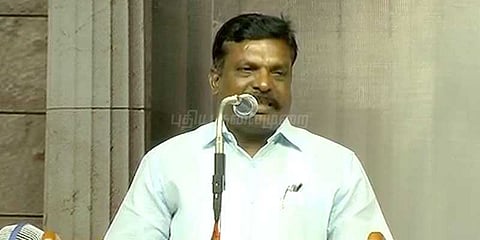 நகல் எரிப்புக்கு பதிலாக உண்ணாவிரத போராட்டம் - திருமா அறிவிப்பு