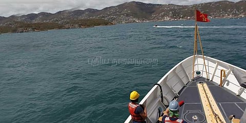 இர்மா பாதிப்பு: நிவாரண பணிக்கு போர்க்கப்பல்