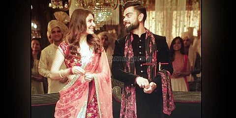 வைரலாகும் கோலி, அனுஷ்கா புகைப்படம்!