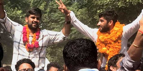 டெல்லி பல்கலைக்கழக தேர்தலில் காங். மாணவர் அமைப்பு வெற்றி: ஏபிவிபி-க்கு பின்னடைவு