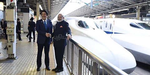 மணிக்கு 320 கி.மீ வேகத்தில் இயங்கும் புல்லட் ரயில் திட்டத்தின் சிறம்பு அம்சங்கள்