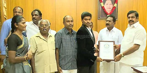 பதக்கம் வென்ற தமிழக வீரர்களுக்கு பரிசுத்தொகை அறிவிப்பு