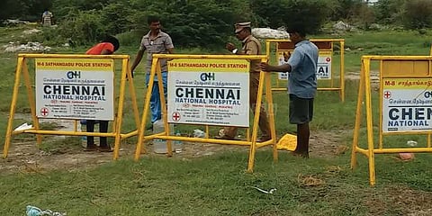 நண்பர்களால் கொல்லப்பட்டவர் உடல்: வட்டாட்சியர் முன் தோண்டி எடுப்பு