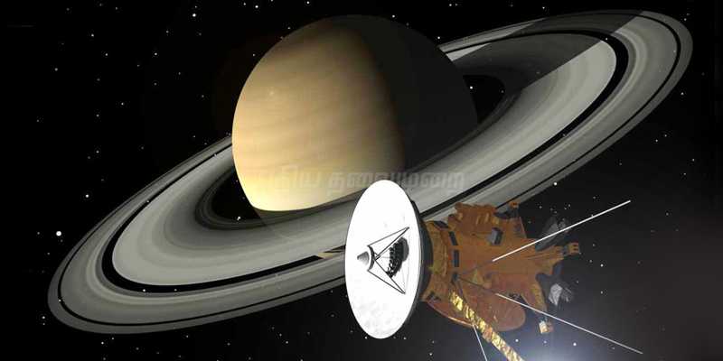 சனி கிரகத்தின் மீது மோதி அழிய உள்ள காசினி விண்கலம்