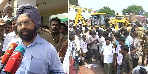 சோமனூர் பேருந்து நிலைய விபத்து: ஐஏஎஸ் அதிகாரி ககன்தீப் விசாரணை