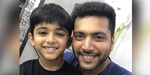 ஜெயம் ரவி மகன் நடிகர் ஆனார்