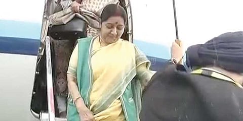 பாக்.வெளியுறவு அமைச்சரைச் சந்திக்க மாட்டார் சுஷ்மா