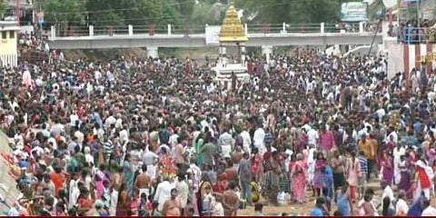 மகா புஷ்கர விழா - காவிரி நீர் இன்று மயிலாடுதுறை வந்தடைய வாய்ப்பு