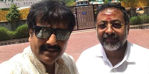 காவிரி புஷ்கர விழாவில் நடிகர் விவேக்