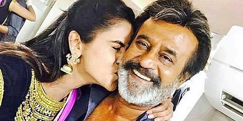 ரஜினிகாந்துக்கு முத்தம்... கனவை நிறைவேற்றிய டிவி நடிகை