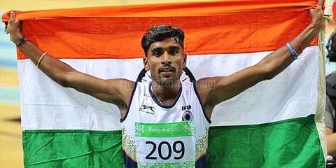 ஆசிய உள்ளரங்க தடகளம்: தங்கம் வென்றார் தமிழக வீரர் லட்சுமணன்