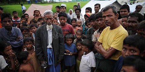 மியான்மர் அரசை கண்டித்து நாகர்கோவிலில் ஆர்ப்பாட்டம்