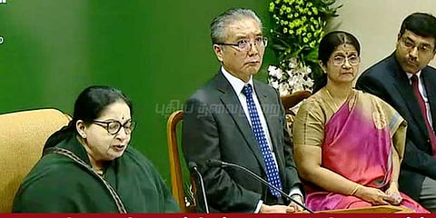 கடந்த ஆண்டு இதே நாள்: ஜெயலலிதா பங்கேற்ற கடைசி பொதுநிகழ்ச்சி