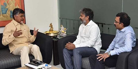 ‘பாகுபலி’ ராஜமவுலியிடம் ஆலோசனை கேட்ட ஆந்திர முதல்வர்