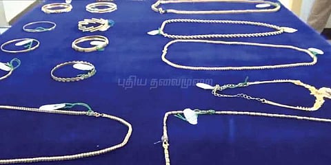 திருடப்பட்ட ரூ.37 லட்சம் மதிப்பிலான 144 சவரன் பறிமுதல்: 4 பெண்கள் கைது