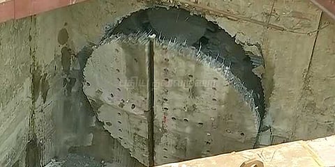 மெட்ரோ சுரங்கப் பாதை பணிகள் நிறைவு