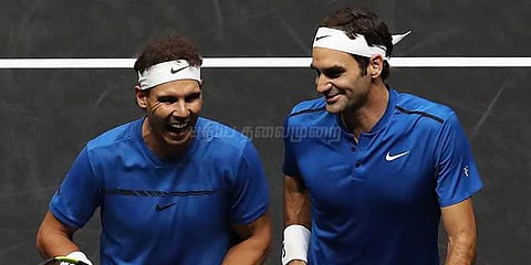 லெவர் கோப்பை டென்னிஸ் போட்டி: நடால்-ஃபெடரர் இணை வெற்றி