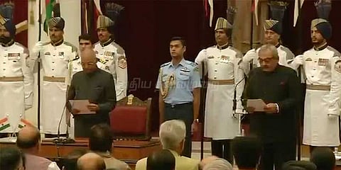 சிஏஜி அதிகாரியாக ராஜிவ் மெஹ்ரிஷி பதவியேற்பு