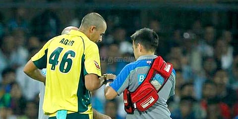 எலும்பு முறிவு: நாடு திரும்புகிறார் ஆஸி. வீரர்!