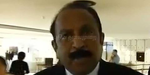 ஈழத்தமிழர்களுக்கு ஆதரவாக பேசியதால் சிங்களவர்கள் மிரட்டினர்: வைகோ புகார்