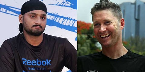 ஹர்பஜன் சிங் கிண்டல்: கிளார்க் பதில்!