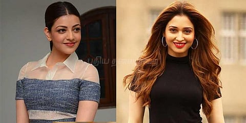 தமிழில், காஜல், தெலுங்கில் தமன்னா!