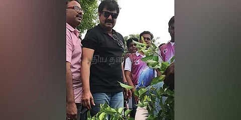 5 ஆயிரம் மரக் கன்றுகளை நட்டார் விவேக்