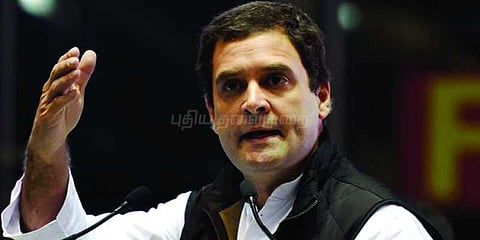 ஜிஎஸ்டி, பணமதிப்பு நீக்கத்தால் பொருளாதார முதுகெலும்பு முறிந்தது: ராகுல் குற்றச்சாட்டு