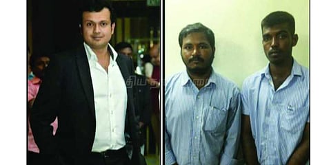 தயாரிப்பாளர் வருண் மணியனை கம்பியால் குத்திய இருவர் கைது