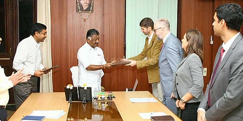 தமிழக அரசும் ஜெர்மனி நிறுவனமும் உடன்படிக்கை