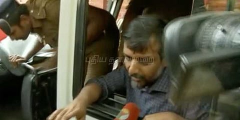 மீண்டும் கைது செய்யப்பட்டார் திருமுருகன் காந்தி