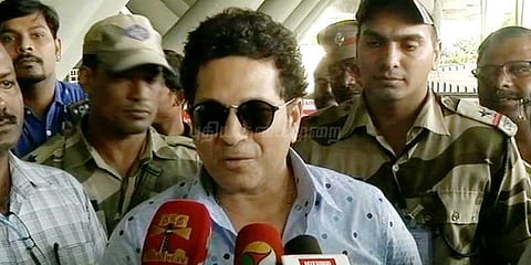 சென்னையில் சச்சின்: தமிழ் தலைவாஸ் அணிக்கு ஆதரவளிக்க கோரிக்கை!