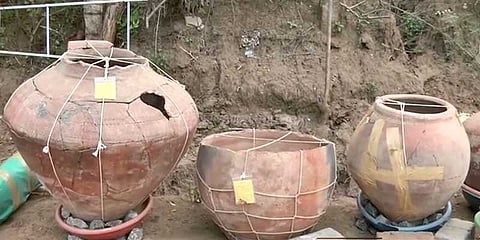 கீழடியில் 7,150 பழங்கால பொருட்கள் கண்டெடுப்பு