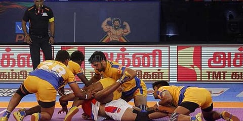 புரோ கபடி லீக்: மும்பை அணியை எதிர்கொள்ளும் தமிழ் தலைவாஸ்