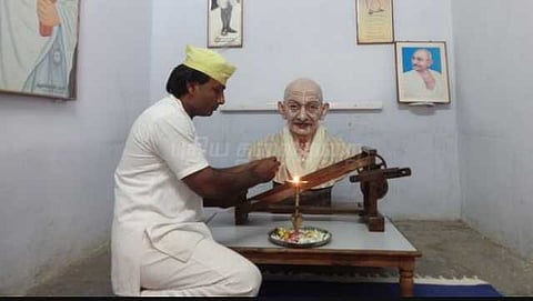 சபர்மதி சிறைச்சாலை காந்தி கோயிலானது