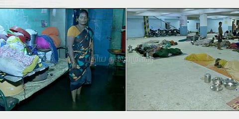 வீடுகளுக்குள் புகுந்த கூவம் ஆற்று நீர்: பொது மக்கள் அவதி