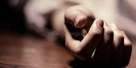 கைநரம்பு அறுந்த நிலையில் மாடியிருந்து விழுந்த இளம்பெண் உடல் மீட்பு