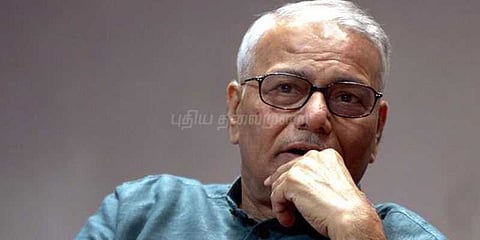 காஷ்மீரில் இருந்து ராணுவத்தை திரும்ப பெற வேண்டும்: யஷ்வந்த் சின்கா