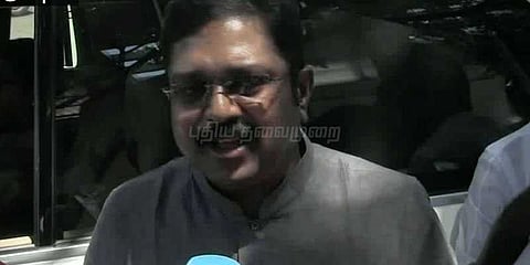 தேசத்துரோக வழக்கை சட்டப்படி சந்திப்போம்: டிடிவி தினகரன்