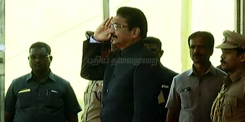 விடைபெற்றார் வித்யாசாகர் ராவ்