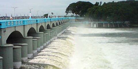 கல்லணையிலிருந்து தண்ணீர் திறப்பு: வினாடிக்கு 12,000 கன அடி நீர் திறப்பு